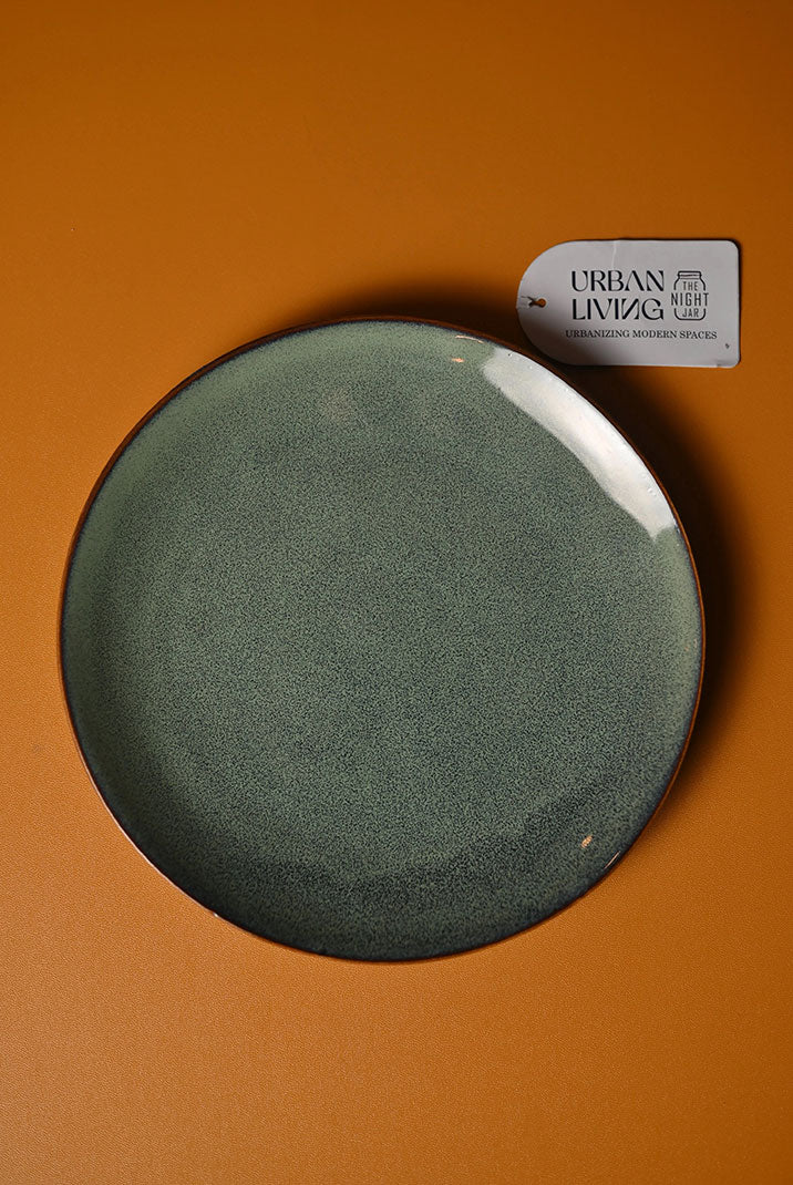 Premium Ceramic Green Dinner Plate