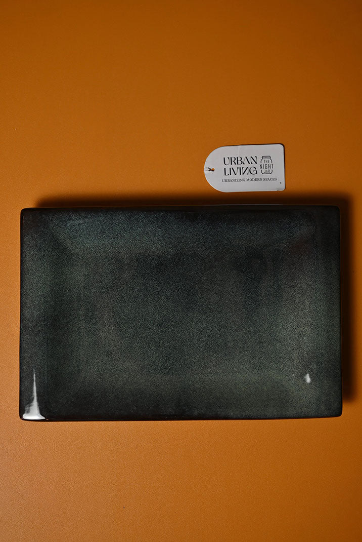 Ceramic Green Multipurpose Platter