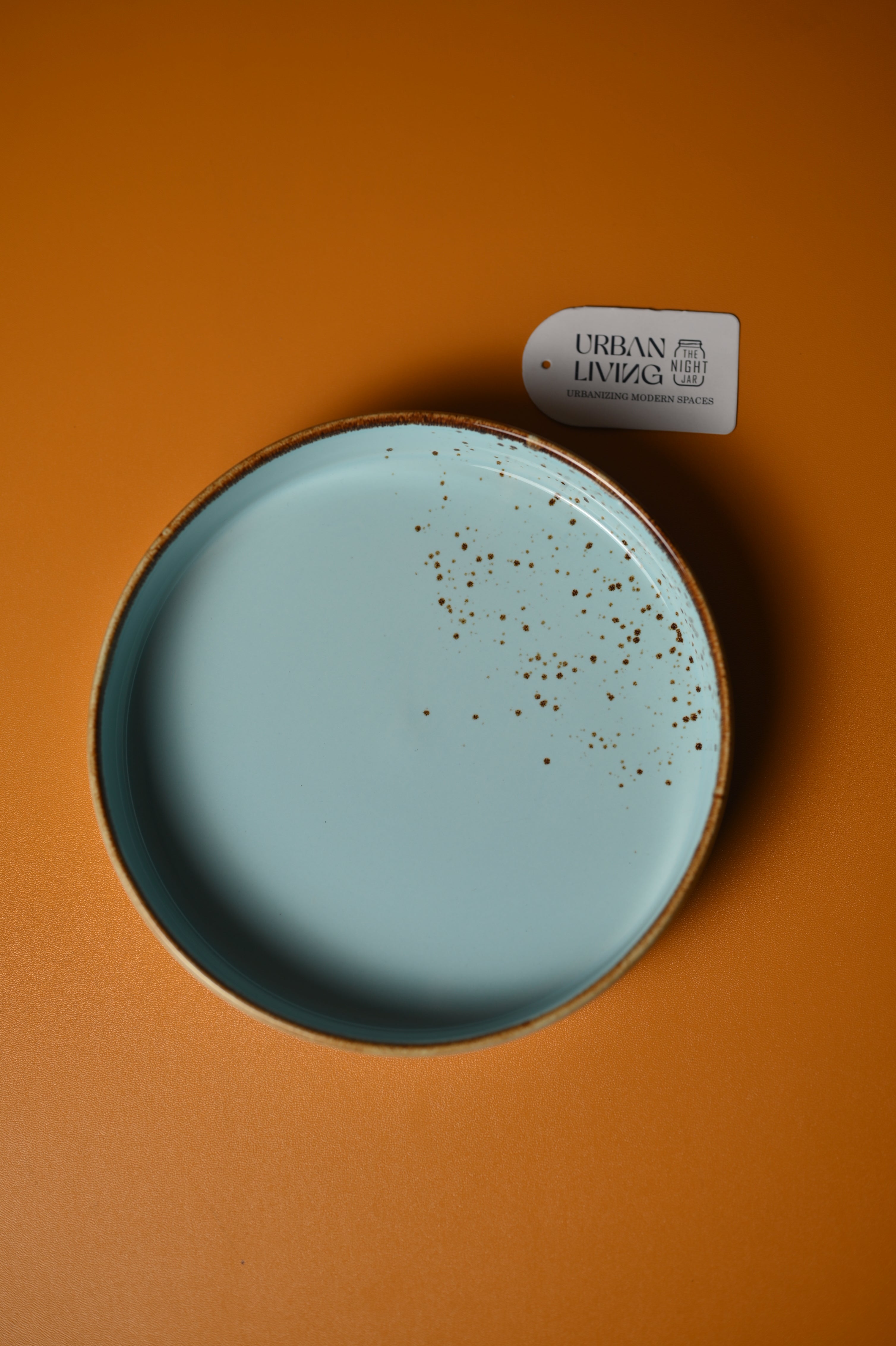 Premium Ceramic Pastle Blue  Deep plate
