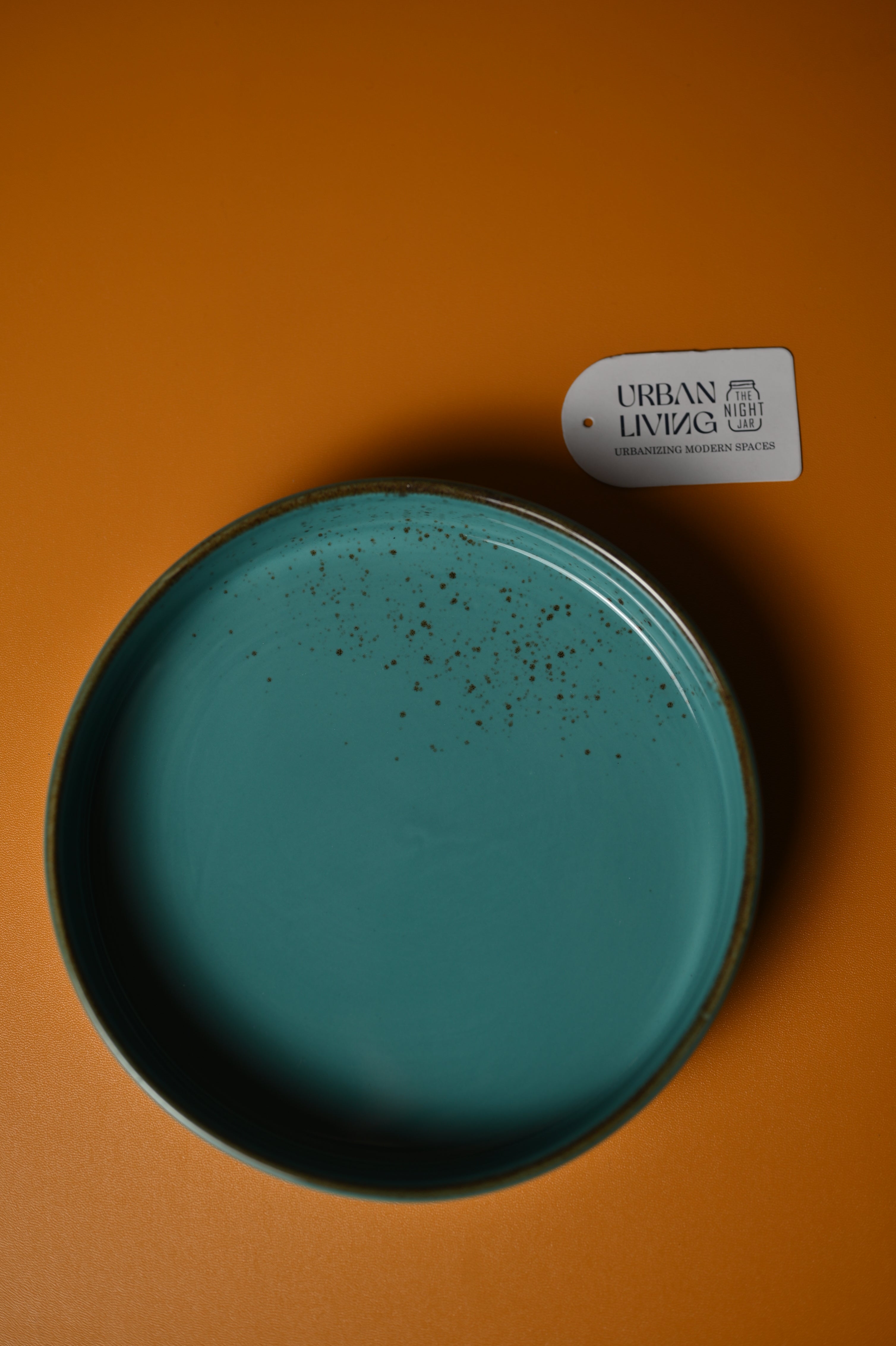 Premium Ceramic Teal DOUBLE Deep Plate