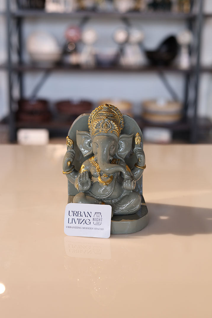 Tranquil Ganesha Mini Sculpture