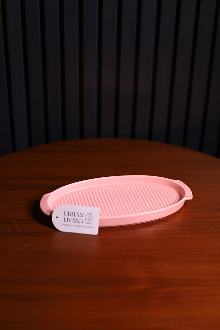 Delicate Pink Ceramic Server