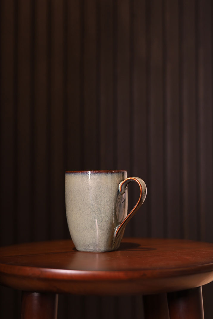 Serene Blue Dust Ceramic Coffee Mug
