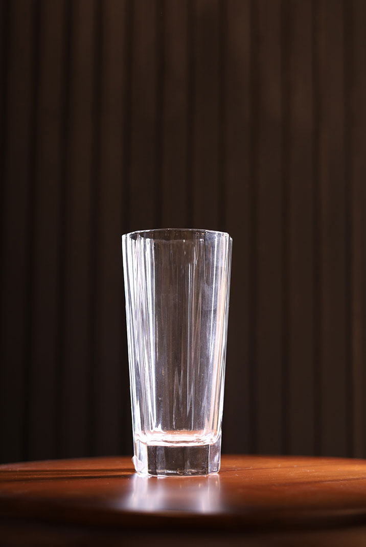 Chic Crystal Clear Water Glass