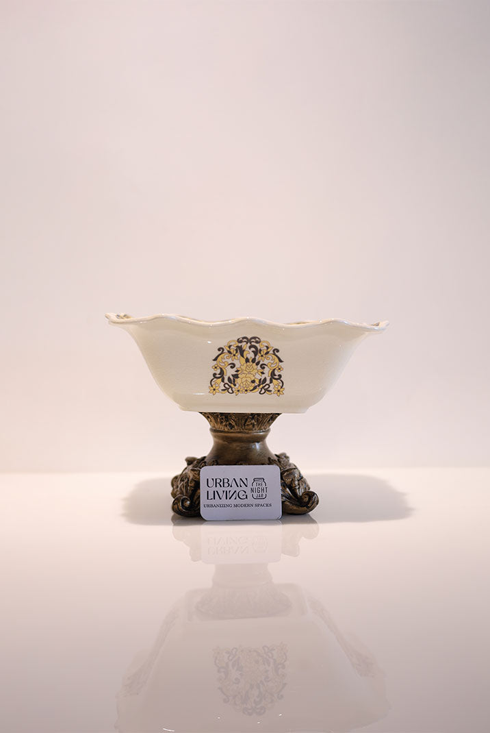 Royal Charm Vintage Ceramic Bowl