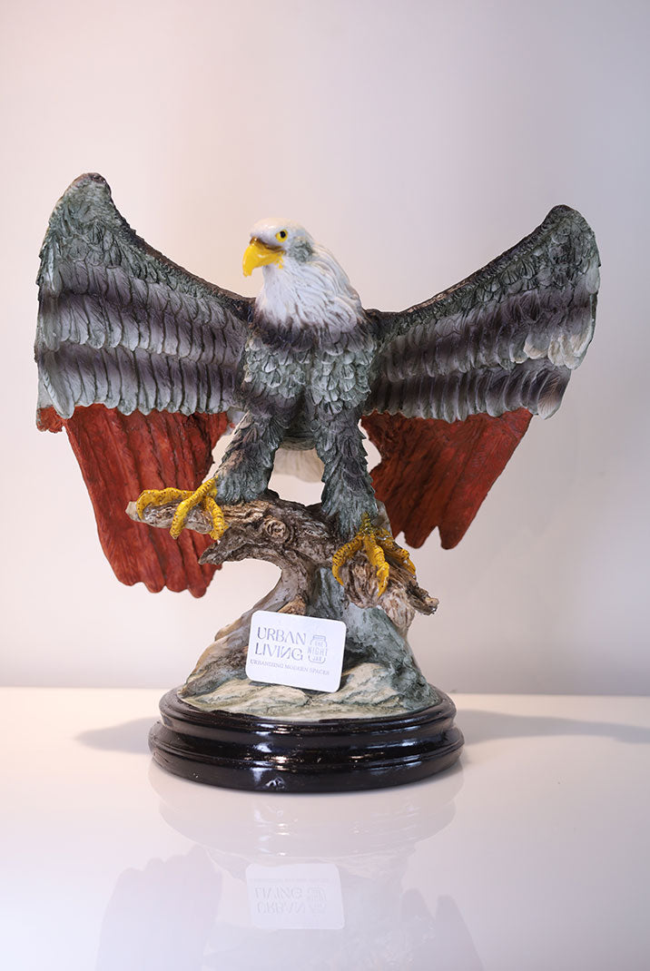 Regal Eagle Resin Sculpture