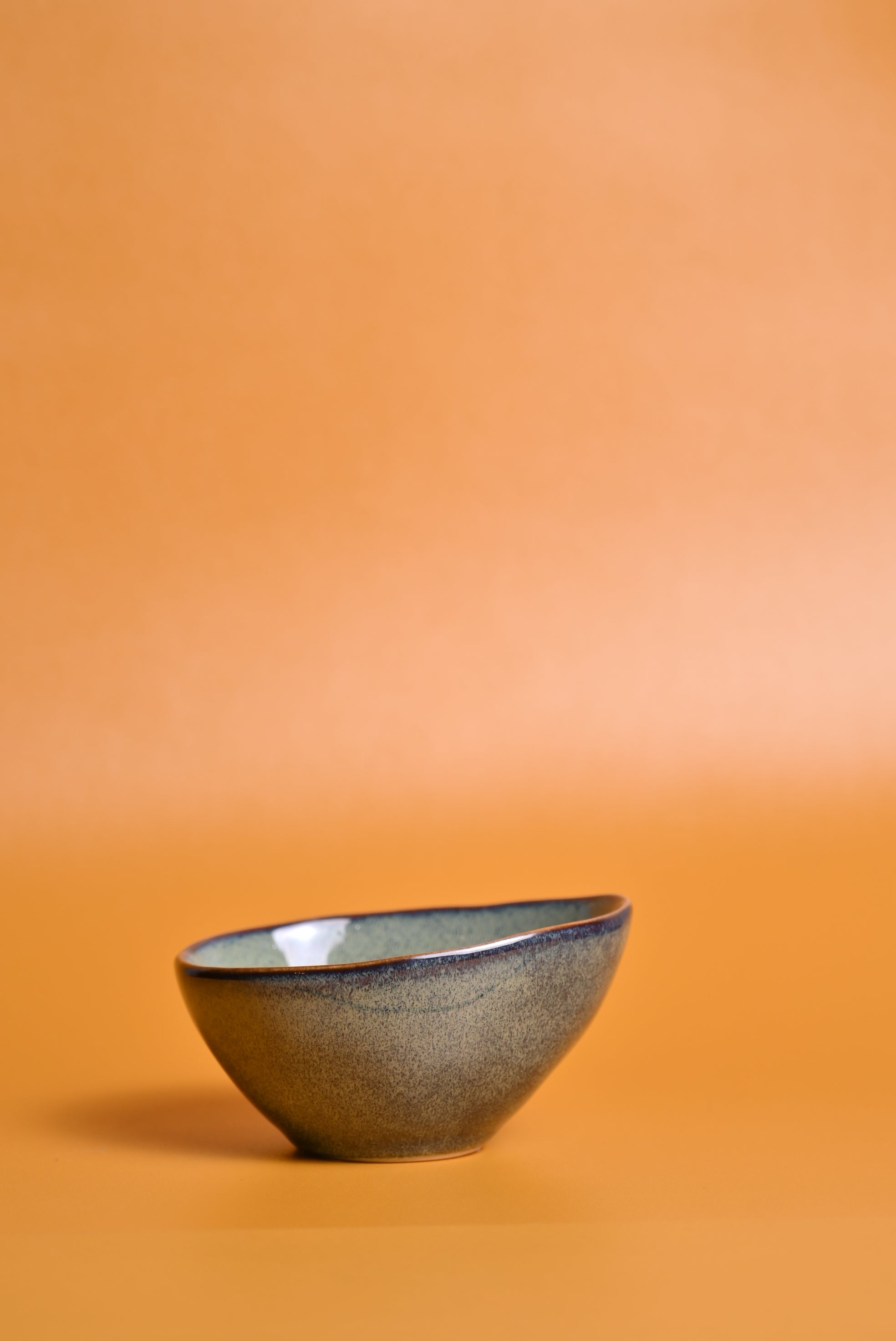 Ceramic Green Dip Bowl
