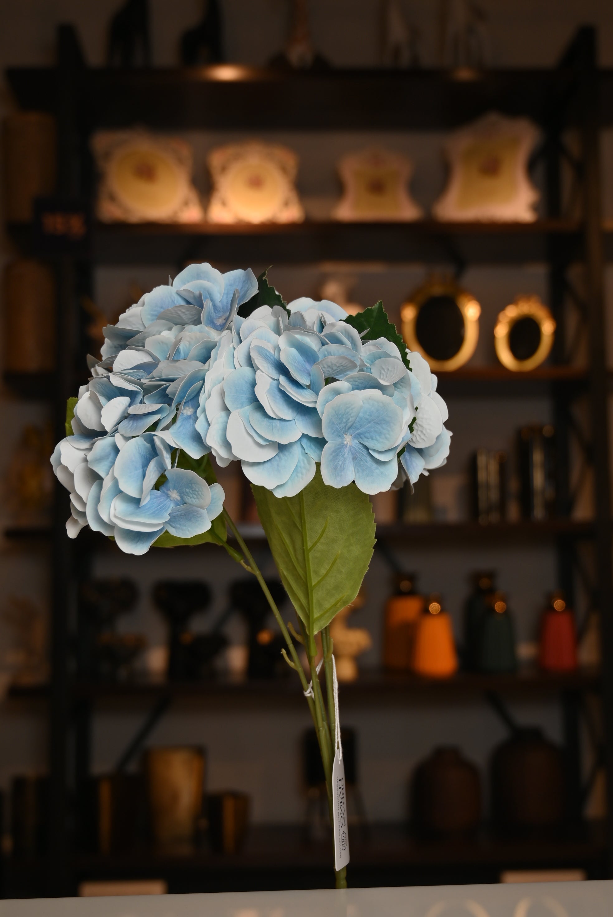 Hydrengea Blue flower Stick