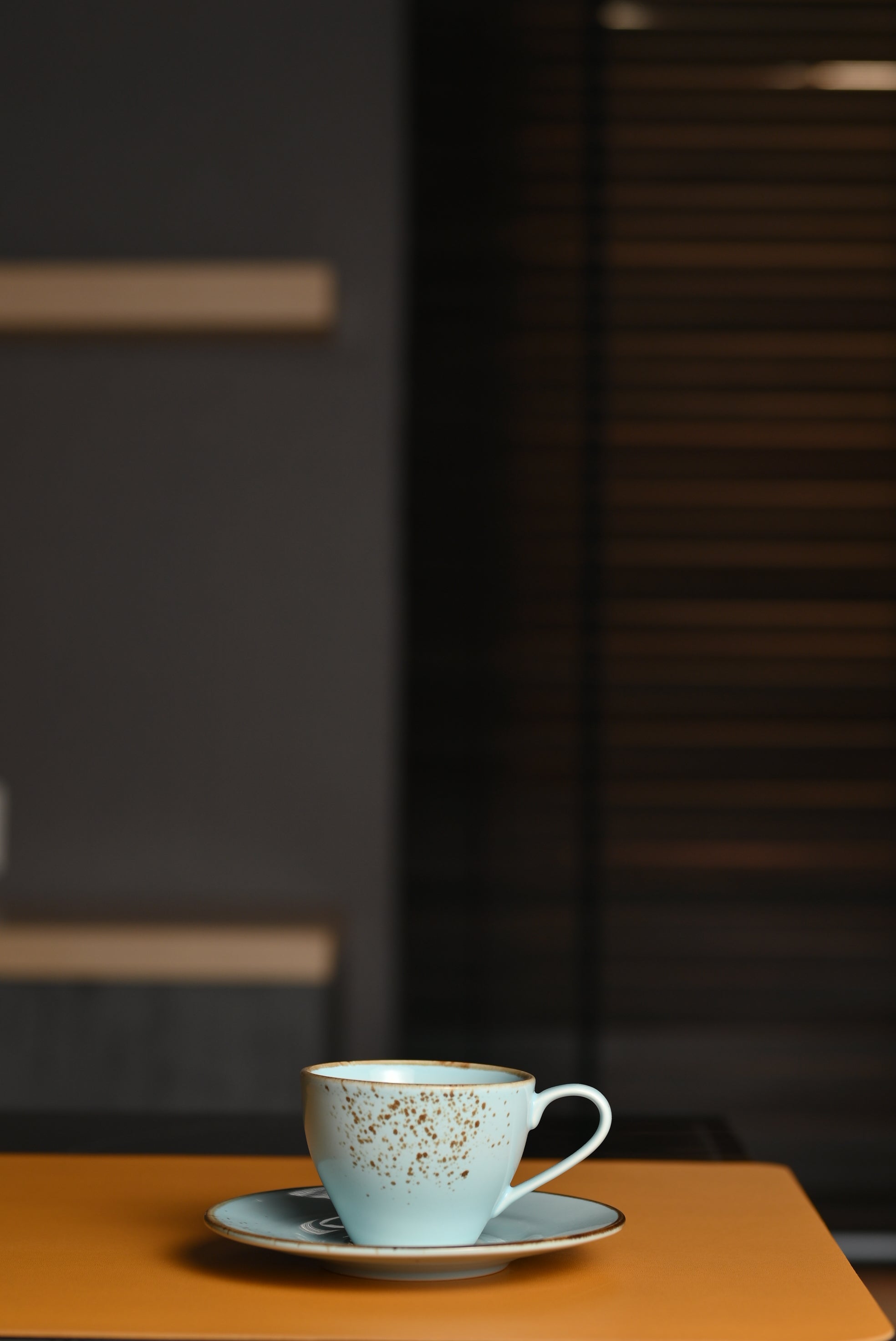 Premium Bluish Ceramic Espresso Cup Urban Living Jaipur