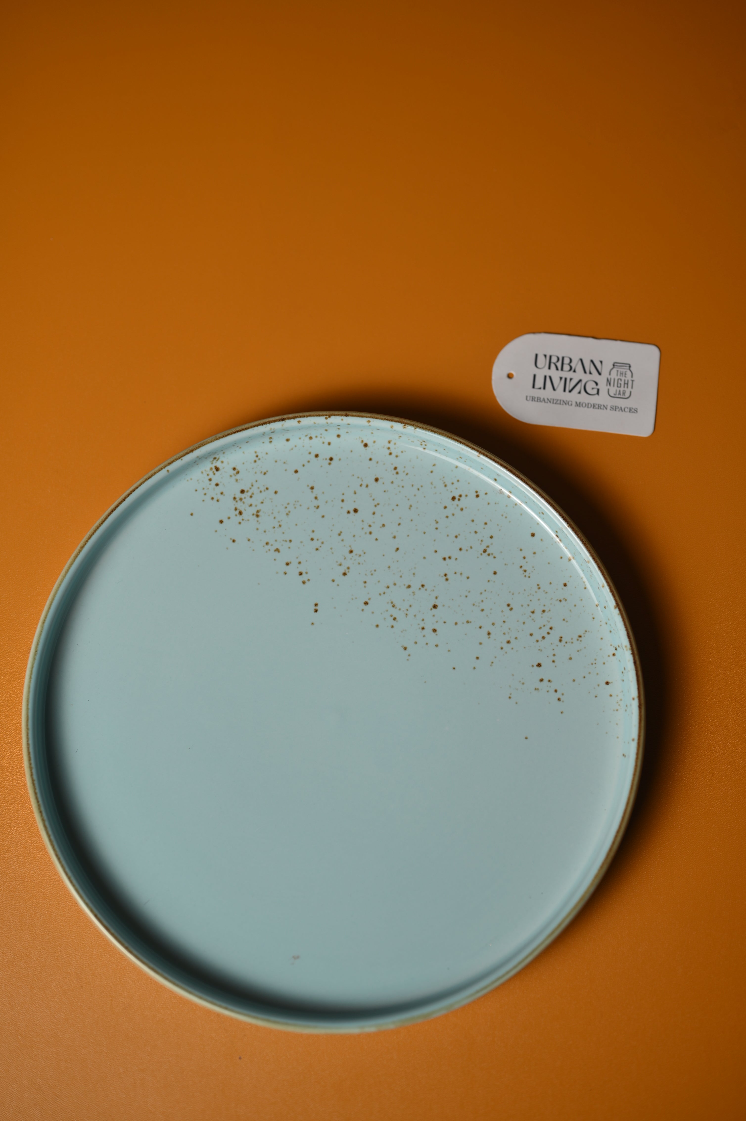 Sparkle Pastle Blue Plate