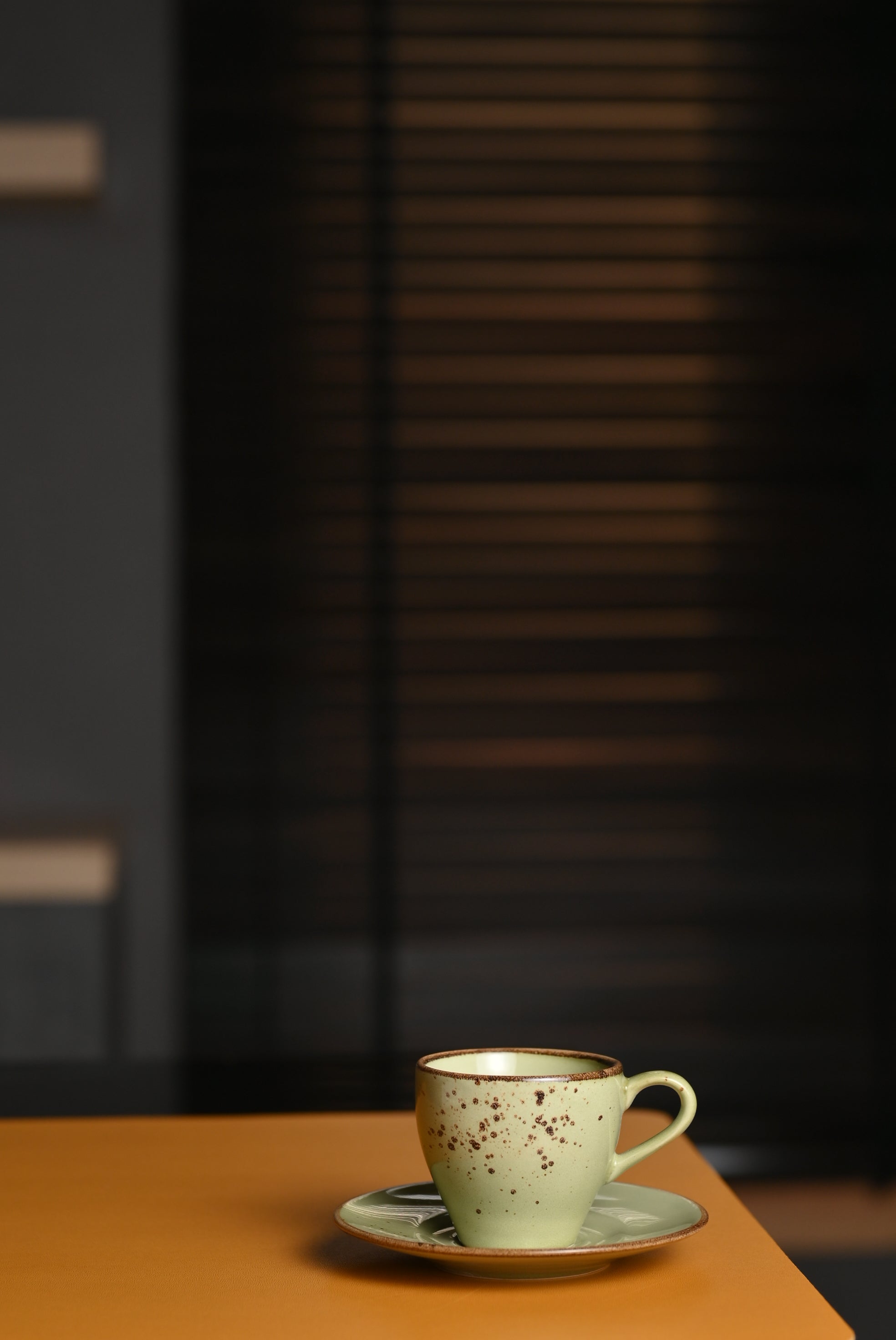 Premium Light Green Ceramic Espresso Cup