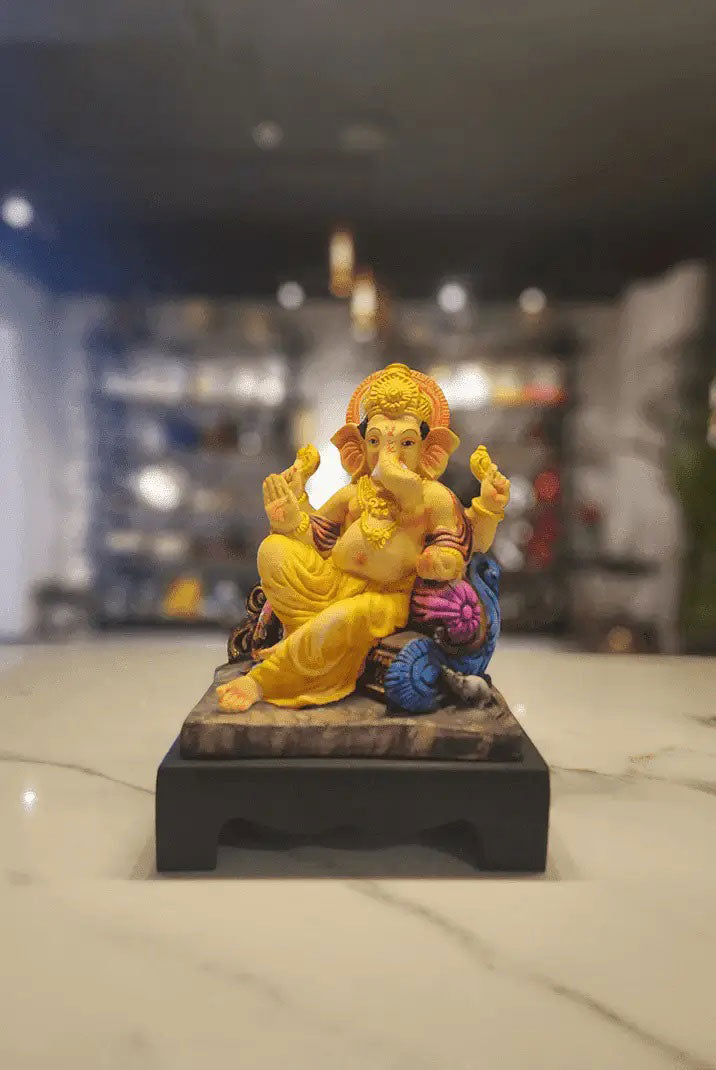 Repose Divine Lord Ganesha Idol