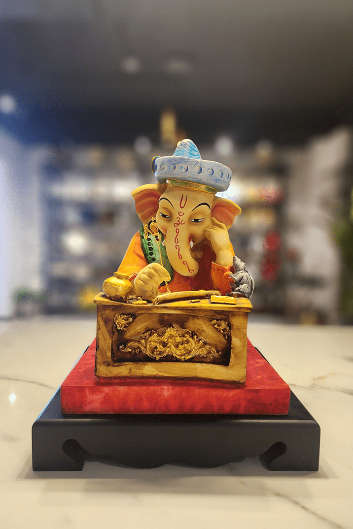 Vedic Scholar Lord Ganesha Miniature Urban Living Jaipur