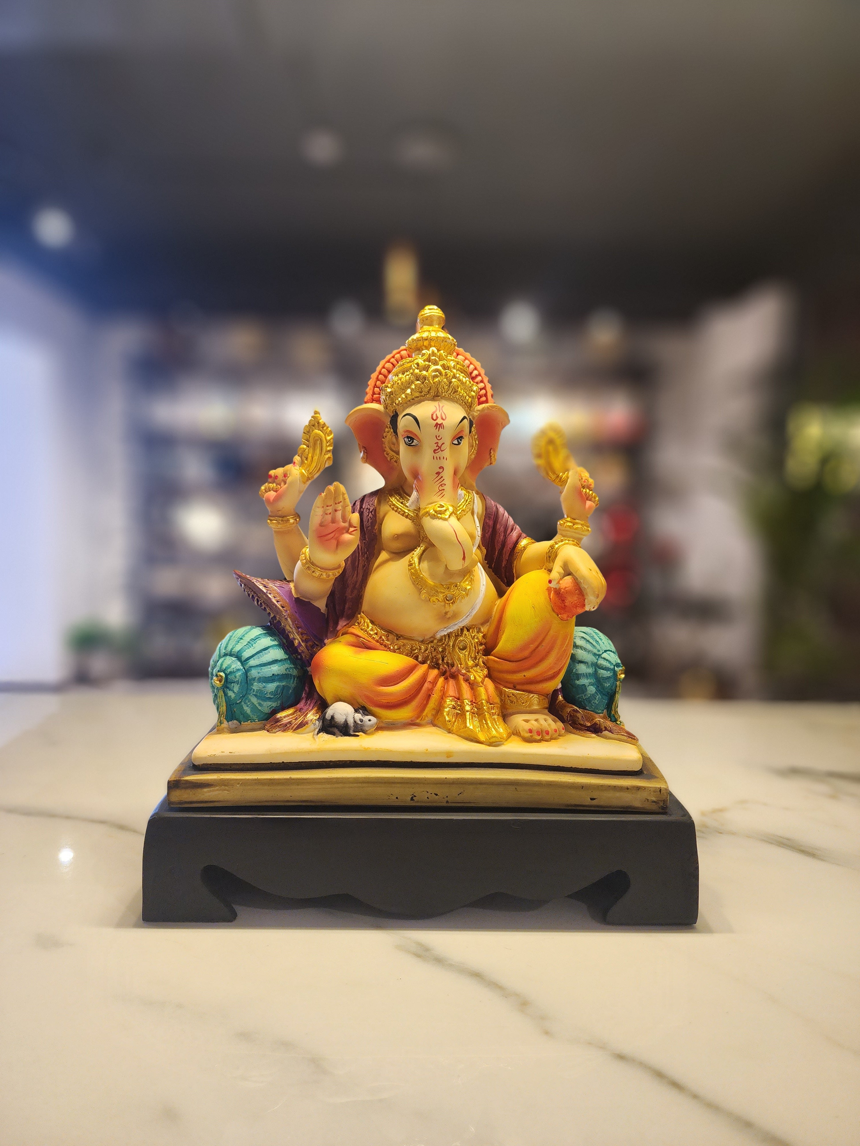 Vibrant Ganesha's Sanctuary
